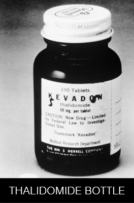 Thalidomide Bottle Vintage photo of Thalidomide Bottle
